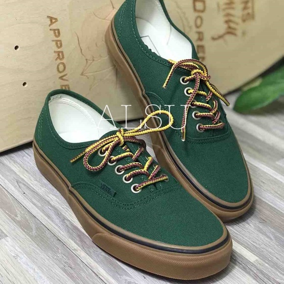 Vans Shoes - NWT VANS Authentic Gumsole Eden Boot Lace Green W